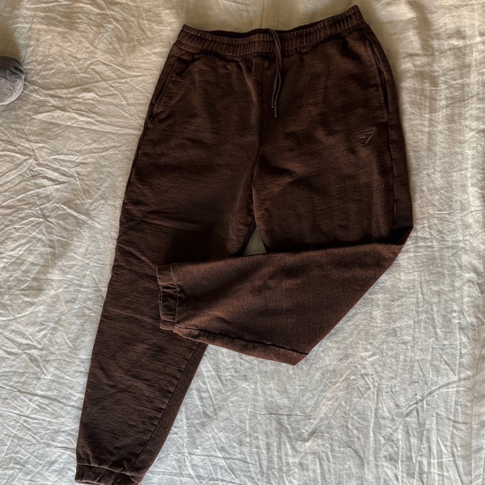 Gymshark Dark Brown Joggers